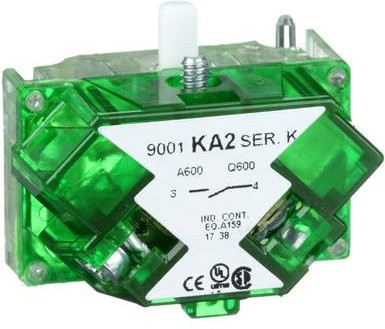 Schneider Electric 9001KA2 Hilfsschalter in Grün mit IP20 Schutzart - Bild 1