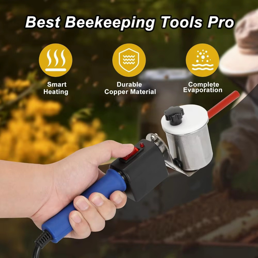 XMSJ Tragbarer Bienenverdampfer für Oxalsäure zur Bienenbehandlung, 12V 180W, Blau - Bild 4