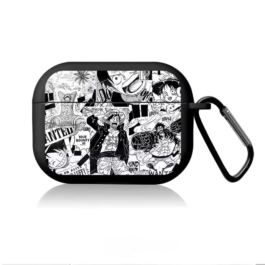Schutzhülle mit abstraktem One Piece Logo für Apple AirPods Pro 1 2 3 4 - Bild 4
