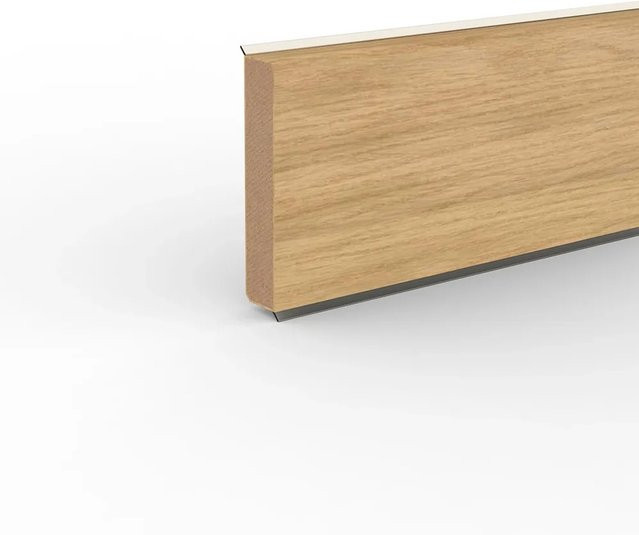 Döllken Profiles Sockelleiste Cubu 60 Touch & Style Eiche Öl strukturiert, Farbe: Braun, H x B: 60 mm x 13 mm, Länge: 250 cm - Bild 1