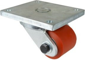 BS Schwerlastrolle RR100.C10.085 Lenkrolle mit Schraubbefestigung, Raddurchmesser: 85 mm, Mehrfarbig - Bild 1