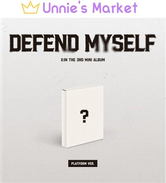 X:IM 3. Mini-Album Defend Myself Plattform Version in Weiß - Bild 1