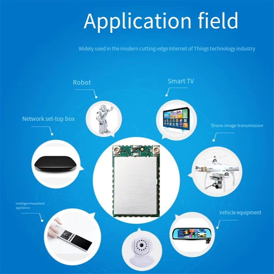 MT7921AU WIFI6 Bluetooth 5.2 Modul mit USB 3.0 Anschluss, Dual-Band 2,4G und 5,8G, 1200Mbps Drahtlosmodul für IPEX - Bild 3