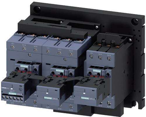 Siemens Stern-Dreieck-Kombination 3RA2444-8XE32-1NB3 90kW 690 V/AC mit Varistor in Grau - Bild 1