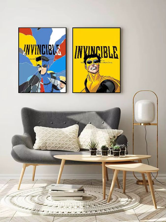 Selbstklebender Wandaufkleber Bilibili Motiv in Multicolor, Wasserdichtes Poster für Wanddekoration in Haus, Bar oder Zimmer - Bild 6
