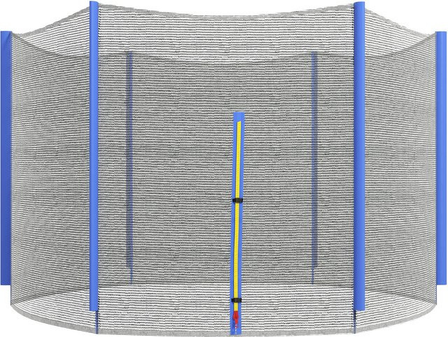 SPORTNOW Ersatznetz für Trampoline mit Reißverschluss, rund, Blau, Durchmesser: 244 cm - Bild 1