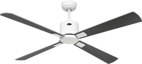 CasaFan ECO NEO III 132 Deckenventilator WiFi in Weiß und Silber mit Fernbedienung, App-Steuerung und Timer - Bild 1