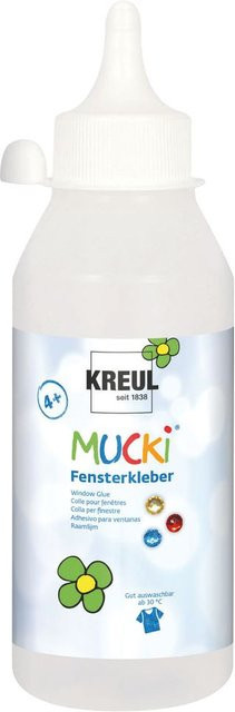 MUCKI Fensterkleber durchsichtig 250 ml - Bild 1
