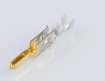 Molex MINIFIT GROUNDING PI 304901012 aus Messing mit Goldbeschichtung - Bild 1