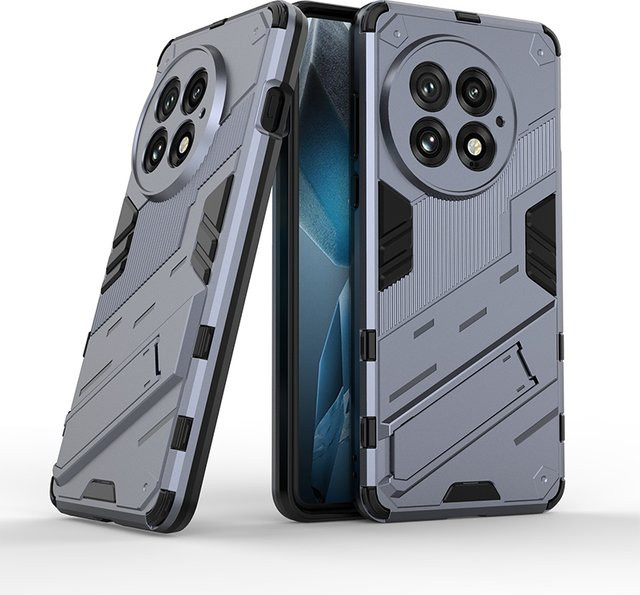 Anti-Schock Schutzhülle mit Kamera-Objektiv-Schutz und Ständer für OnePlus 13, 12, 11, 13R, 12R, Nord CE 4, 3 Lite in Pink - Bild 1