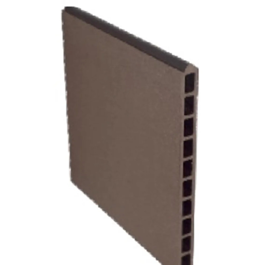 T & J WPC-Lamellen-Steckzaunsystem Tjörn-Serie Schokobraun B: 24,5 cm, H: 179,5 cm, T: 2 cm - Bild 2