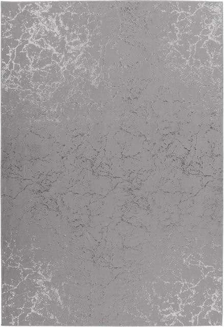 MeGusta Kurzflor Teppich Magdalena Modern in Taupe und Silber, B: 120 cm, T: 170 cm - Bild 1