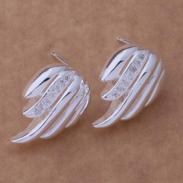 SAY Ohrringe 925 Silber, Zirkon, Damen - Bild 1