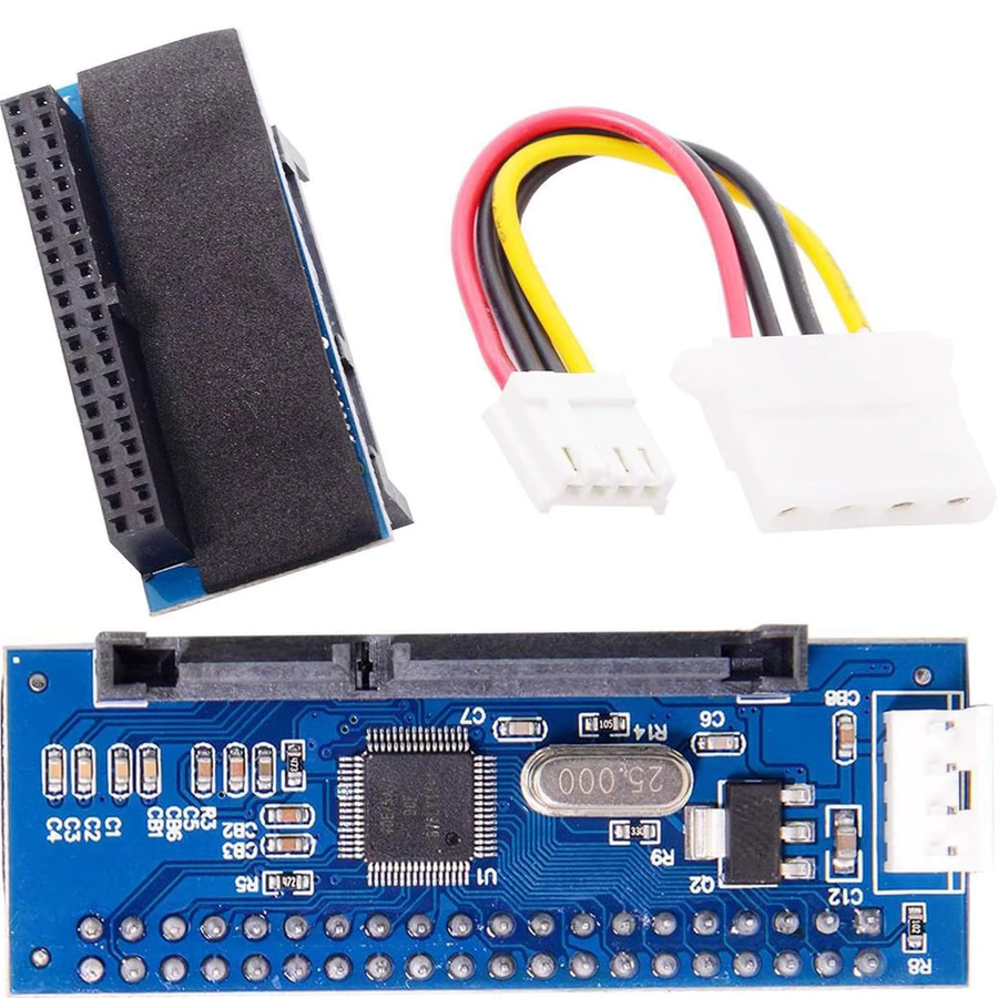 JoniSerl IDE zu SATA Konverter Adapter für 3,5 Zoll Festplatten in Multicolour - Bild 5