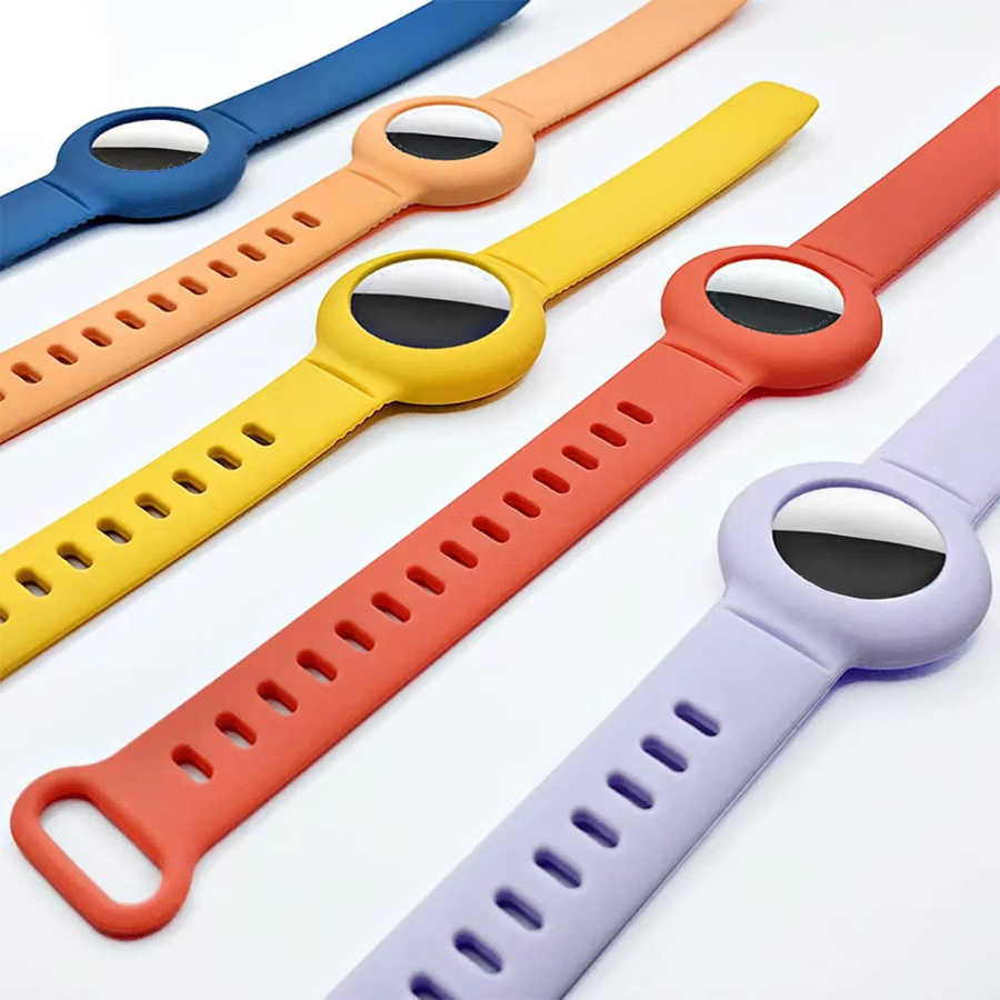 CAOWTAN Silikonarmband als Schutzhülle für Apple AirTag für Kinder - Bild 3