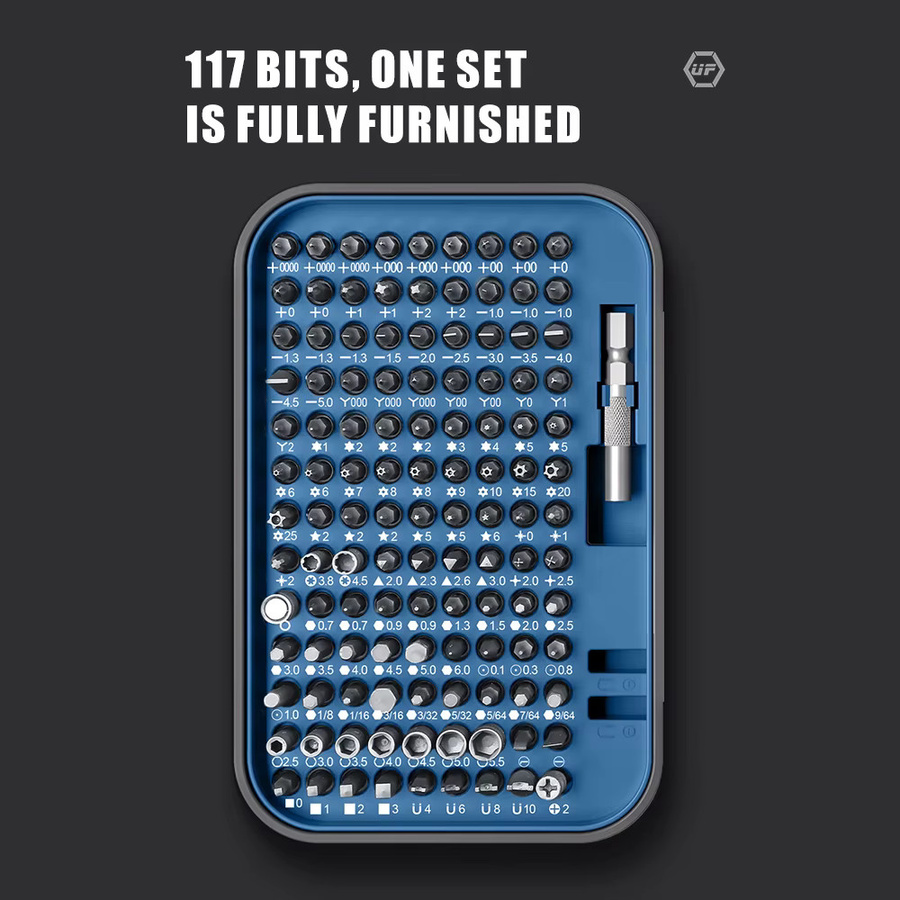 E·DURABLE Schraubendreher-Set mit magnetischen Torx- und Phillips-Bits in Orange für präzise Reparaturen an Xiaomi, Smartphone und PC - Bild 3