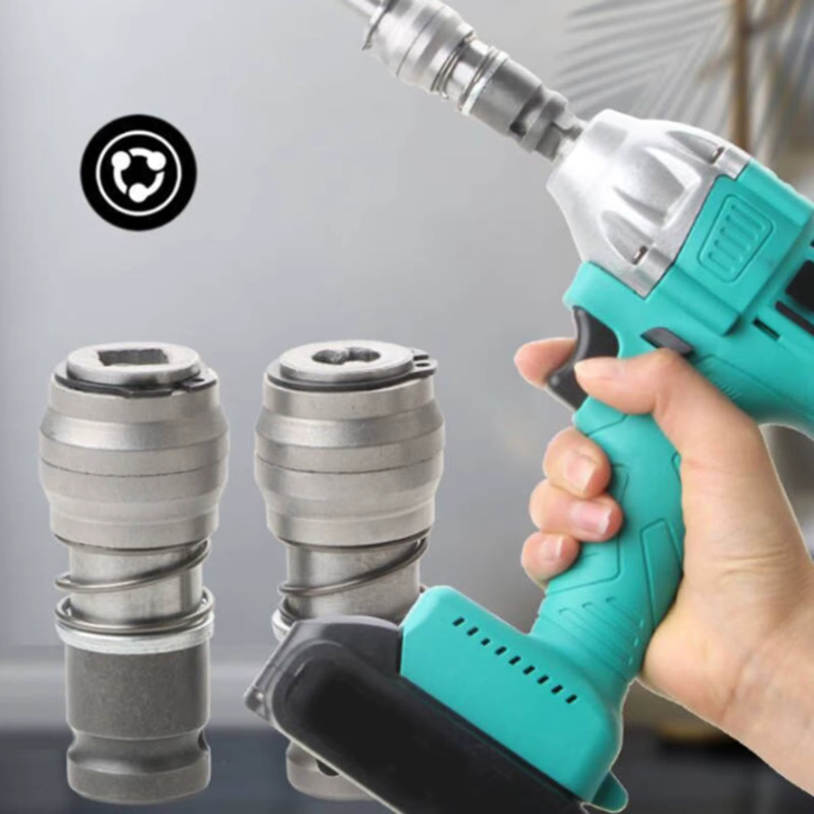 DAZZLEEX Elektrischer Hammer Umwandlungsadapter für Bohrer zur Bohrung in Wänden und Ziegeln für runde und quadratische Formen - Bild 3