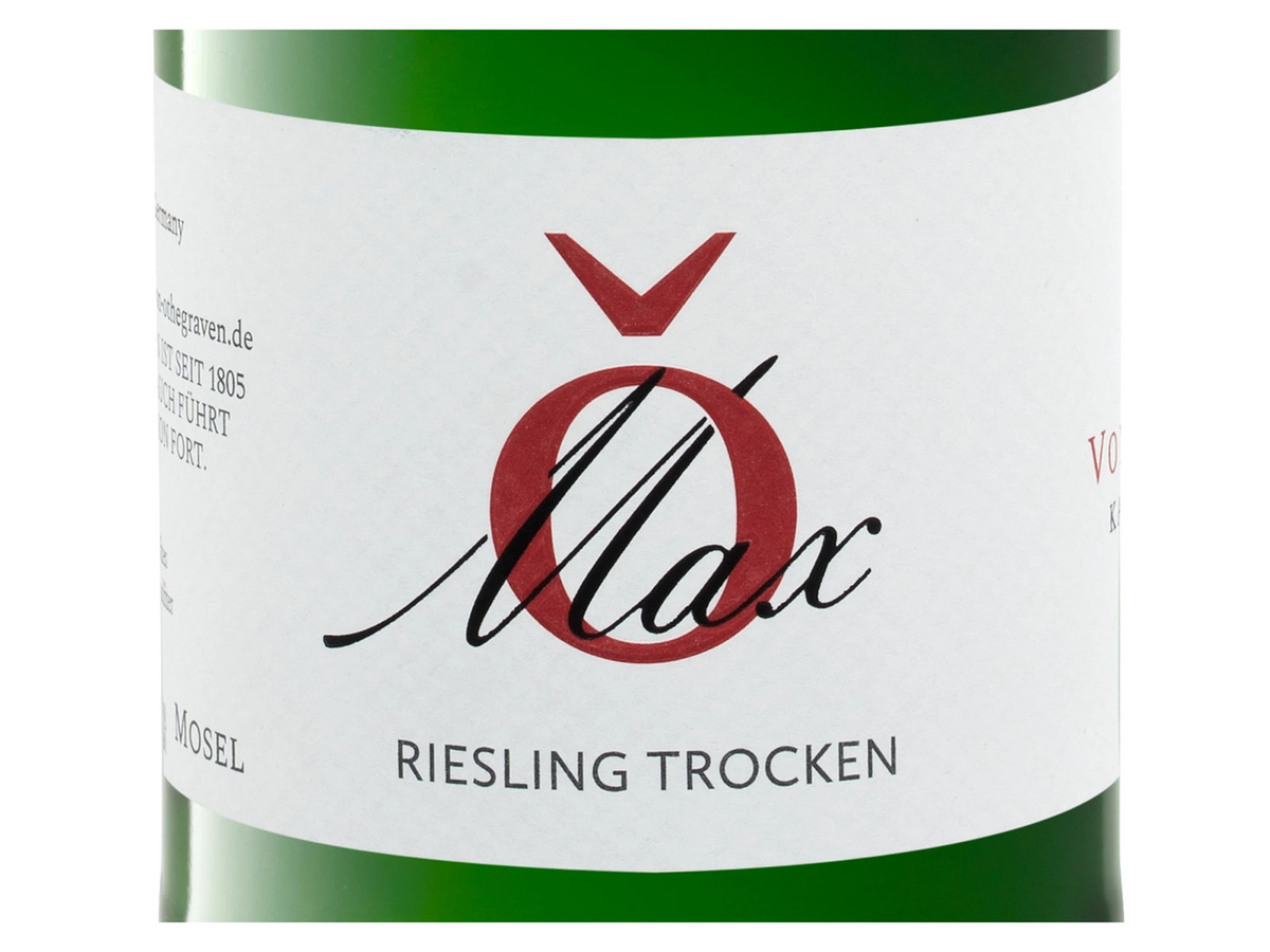 Weingut von Othegraven Max Riesling trocken Weißwein 2023 0,75 l - Bild 2