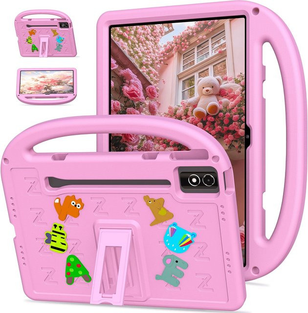 EVA-Schutzhülle für Lenovo Xiaoxin Pad Plus 12,7 Zoll und Yoga Pad Pro, Farbe: Pink - Bild 1
