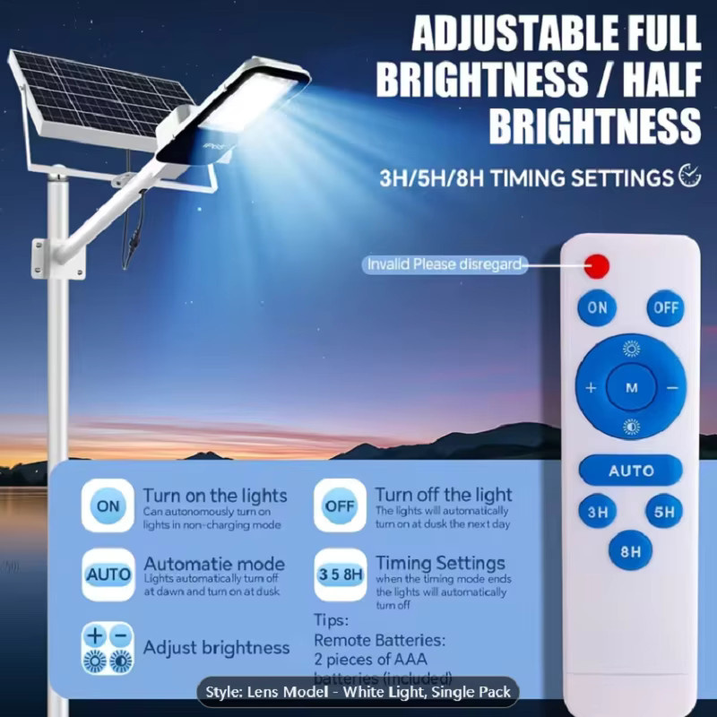 YQCHEZI Solar-Wegeleuchten LED Gartenleuchten in Weiß für Garten und Terrasse - Bild 2