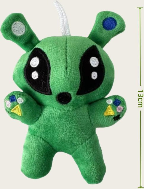 Treasuringu Grüner Außerirdischer Kawaii Plüschtier, Grün - Bild 1