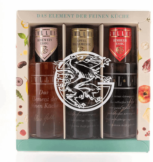 Gölles Essigzerstäuber Geschenkset Apfel Beeren 3 x 0,375 l - Bild 1
