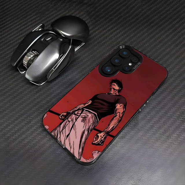 Fushiguro Toji Anime Handyhülle für Samsung Galaxy S26 S25 Plus S23 FE S22 Ultra S21 Plus S21 Ultra S20 Plus bunt - Bild 1