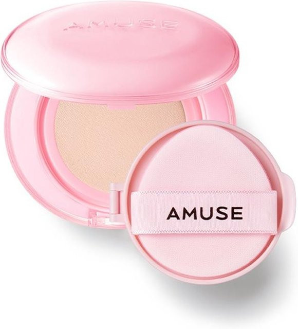 AMUSE Dew Power Vegan Cushion, 15g, 01 PURE pink, LSF 50+ - Bild 1