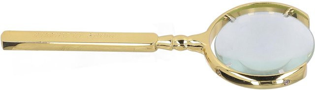 Leselupe Metallgriff, Golden - Bild 1