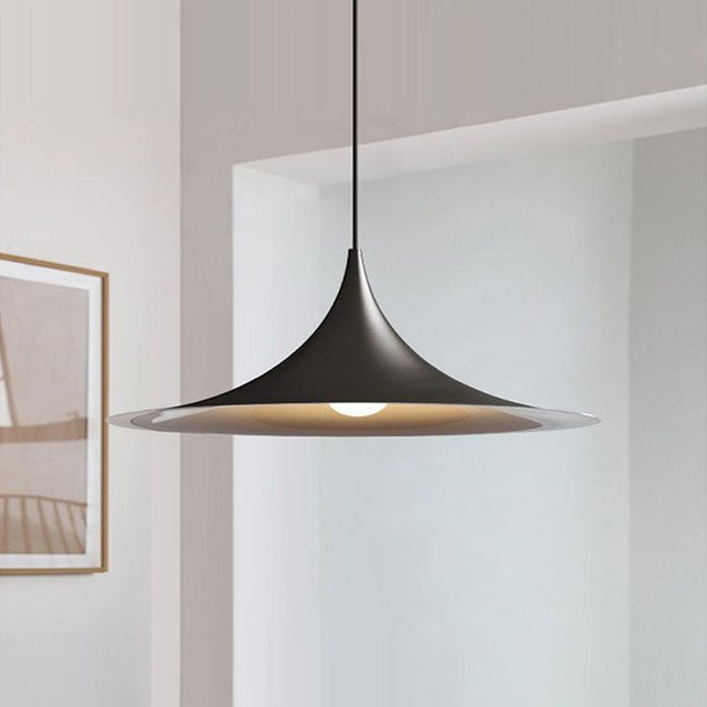 Claeted Skandinavien Pendelleuchte aus Metall in Schwarz und Multicolour für das Esszimmer - Bild 1