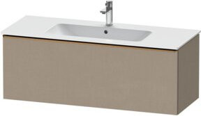 Duravit Waschtischunterschrank D-Neo wandhängend, Farbe Beige, B: 121 cm, T: 46,2 cm, H: 44 cm - Bild 1