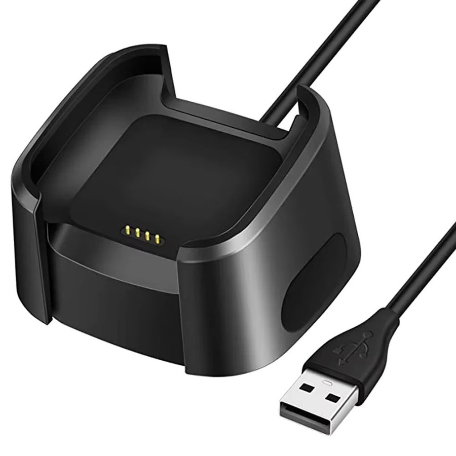Fitbit USB-Ladekabel-Adapter für Versa 1, Versa 2 und Versa Lite in Schwarz - Bild 5