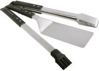 Broil King Grillbesteck-Set Imperial, 3-teilig, Schwarz-Silber - Bild 1