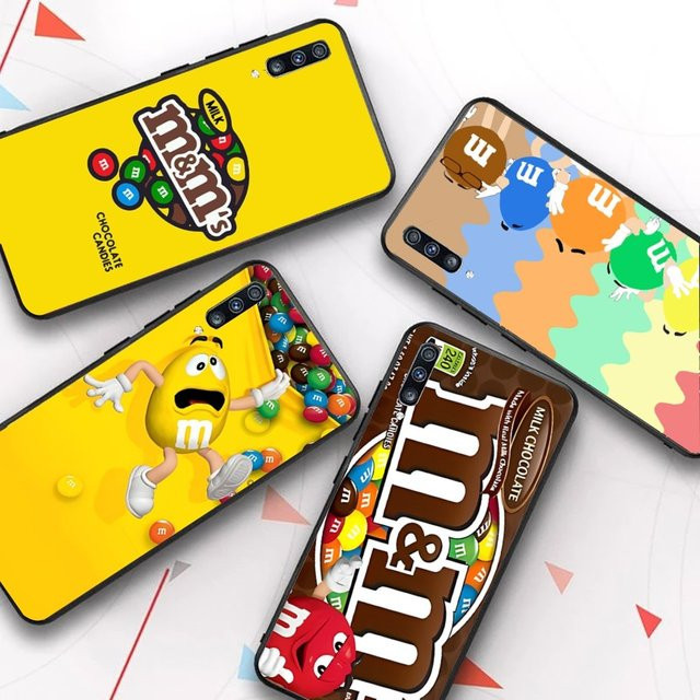 Handyhülle mit Schokoladenbohnen Design für Samsung Galaxy A-Serie in Braun - Bild 1