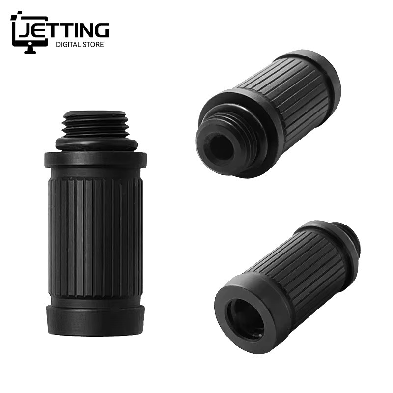 3er-Set Ventil-Adapter für Xiaomi Mijia Luftpumpen in Schwarz und Silber zur Befüllung von Auto- und Lkw-Reifen - Bild 3