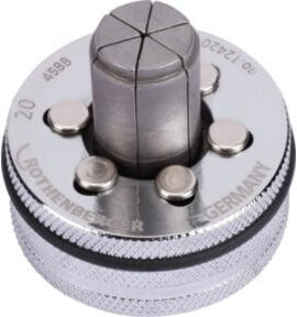 Rothenberger Exzenterschleifer-Schleifscheibe ROLOCK Standard Silber 20 x 1,2 mm - Bild 1