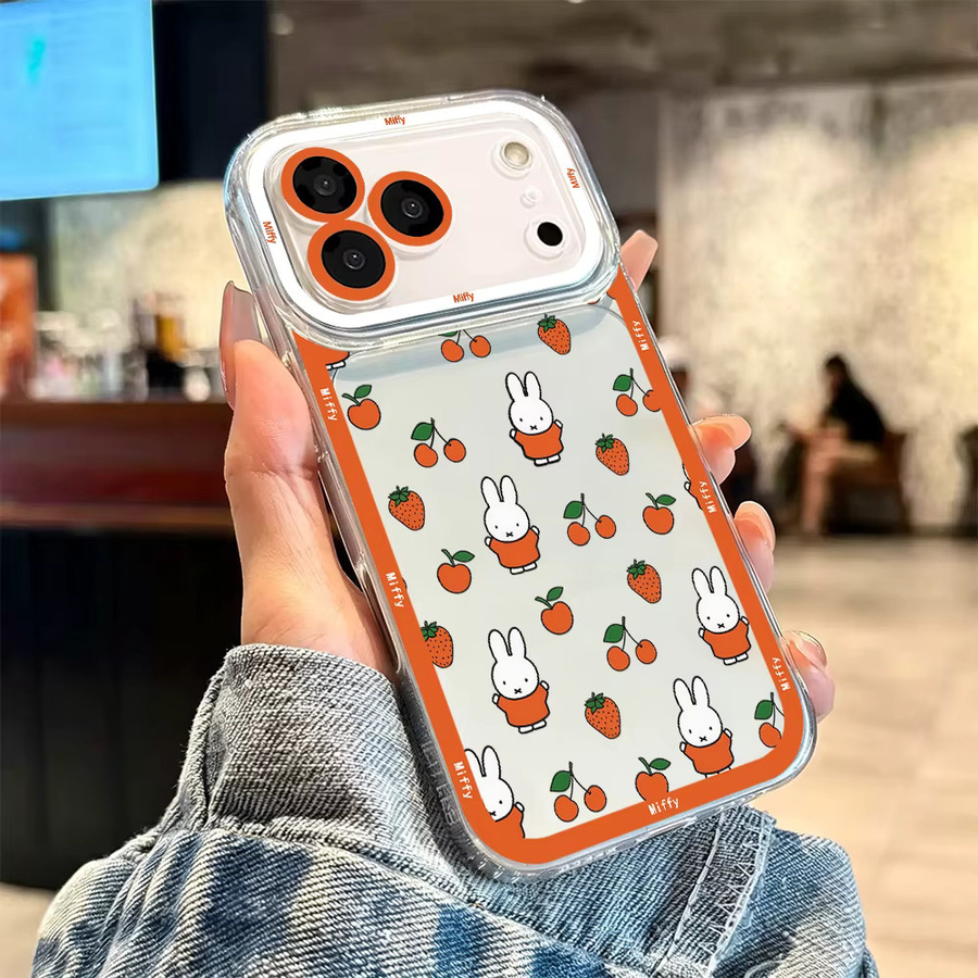 Miffy Handyhülle für iPhone 11 12 13 14 15 16 17 Pro Max Plus Transparent - Bild 3