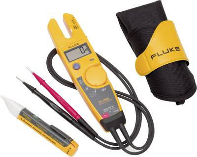 Fluke T5-1000 Spannungsprüfer 0 - 100 A und 0 - 1000 V in Schwarz, Grau, Rot und Gelb mit LED - Bild 1