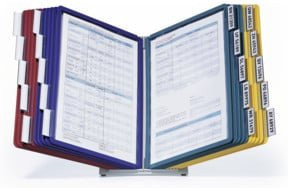 Durable Sichttafelsystem VARIO TABLE 20 Tischständer-Set, Mehrfarbig - Bild 3