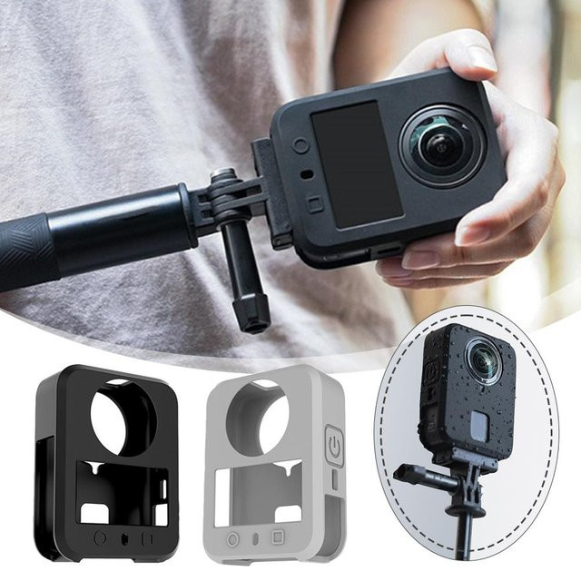 DJI OSMO 360 Silikon Schutzhülle in Schwarz, kratzfest und stoßfest - Bild 1