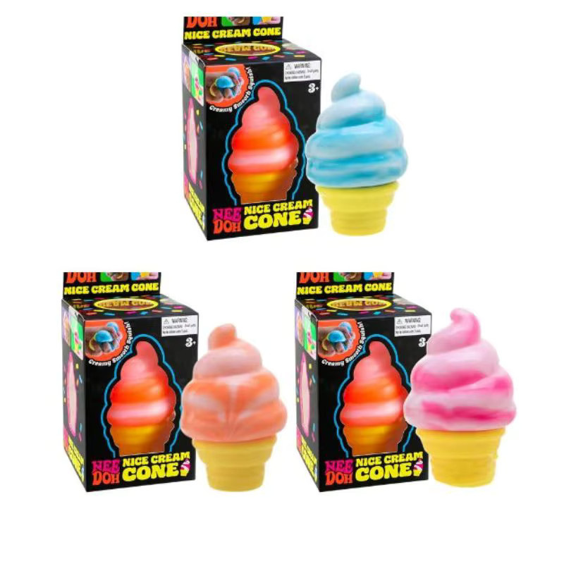 Schylling Quallen & Eiscreme Quetschspielzeug, multicolour - Bild 2