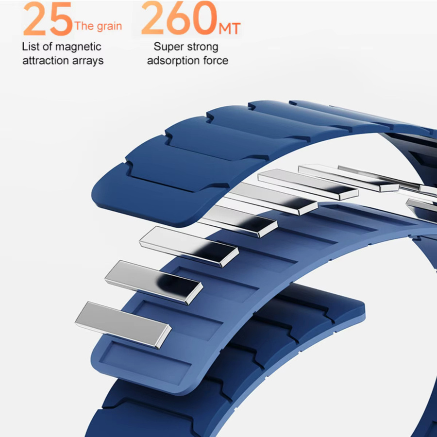 Xiaomi Uhrenarmband Silikon, Magnetisch, Unisex - Bild 2