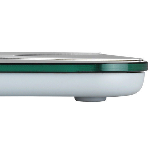 Wenko Analysewaage mit LED und Bluetooth aus Glas in Schwarz und Grau, B/T/H: 30 x 26 x 2,1 cm - Bild 2