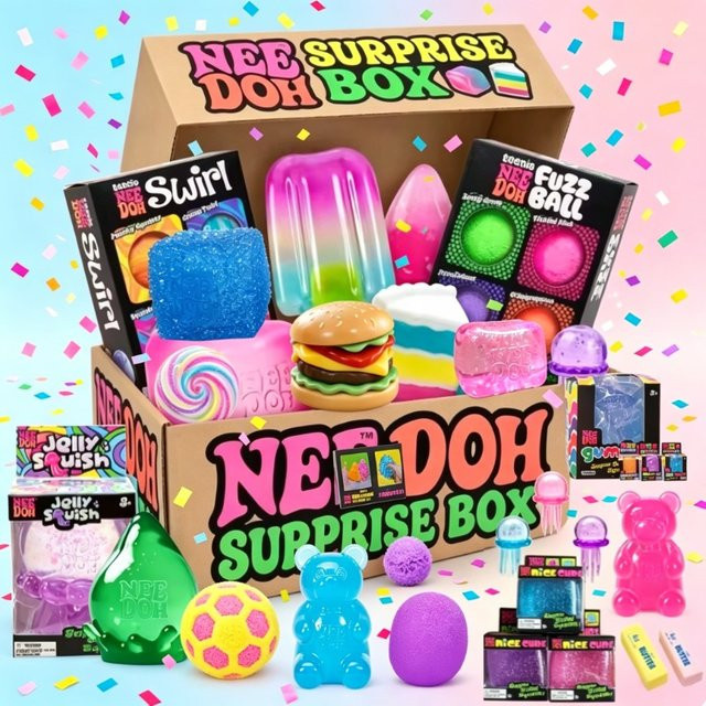 Nee Doh Blindbox, Sortiertes Überraschungs-Quetschspielzeug, 1 Stück - Bild 1