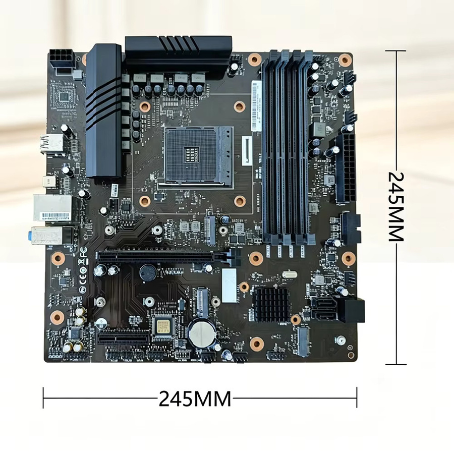 AMD Ryzen 5000 Gaming-Kit mit B550M Micro-ATX Mainboard, DDR4 3200MHz, M.2 NVMe PCIe 4.0 und WiFi, Schwarz - Bild 4