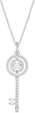 Swarovski Schlüssel Anhänger Halskette, Weiß, Kristall, Damen - Bild 1
