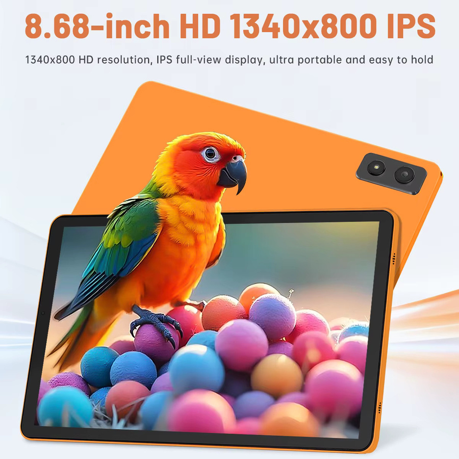 Paitanry Android 16 Tablet mit 8,68 Zoll Display, 16GB RAM, 64GB ROM, Octa-Core T616, 4G LTE, WiFi 6 und Bluetooth 5.0 - Bild 4