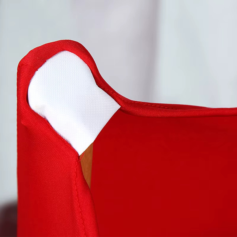 Luvdecor Sesselbezug aus elastischem Lycra Spandex in Rot für Armchairs und Event-Dekorationen - Bild 2