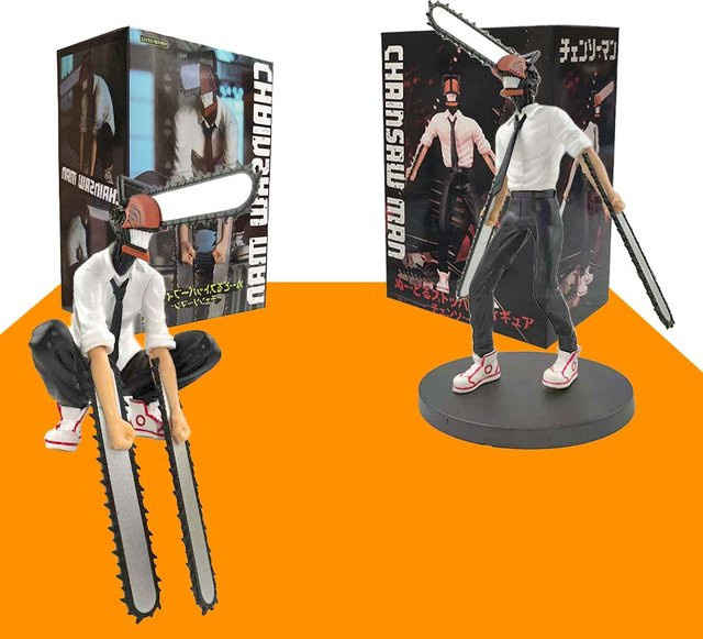 Kettensäge Mann Action Figure, Einzelfigur, Kunststoff, Bunt / Mehrfarbig - Bild 1