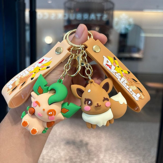 Keeppley Pokémon Evoli-Familie Schlüsselanhänger Geschenkset, Set / Bundle - Bild 1